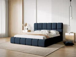 Łóżko Bellis Royal Blue Chenille          160x200cm