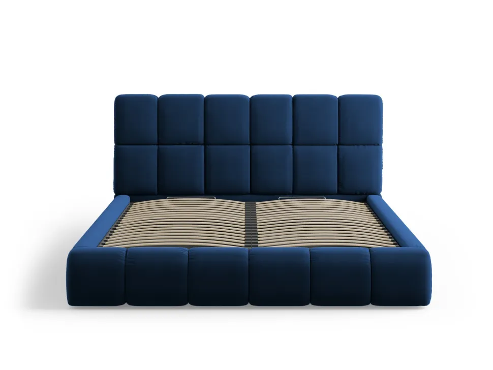 Łóżko Bellis Royal Blue Velvet 180x200cm