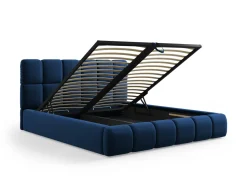 Łóżko Bellis Royal Blue Velvet 160x200cm