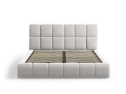 Łóżko Bellis Silver Velvet 140x200cm