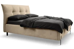 Łóżko Biscuit 160x200cm beżowe Cosy 3 GR2