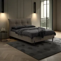 Łóżko Biscuit 180x200cm brązowe Cosy 5    GR2