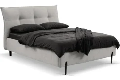 Łóżko Biscuit 140x200cm szare jasne Cosy 6 GR2