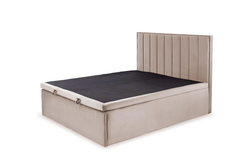 Łóżko dwuosobowe Renji 160 beżowe