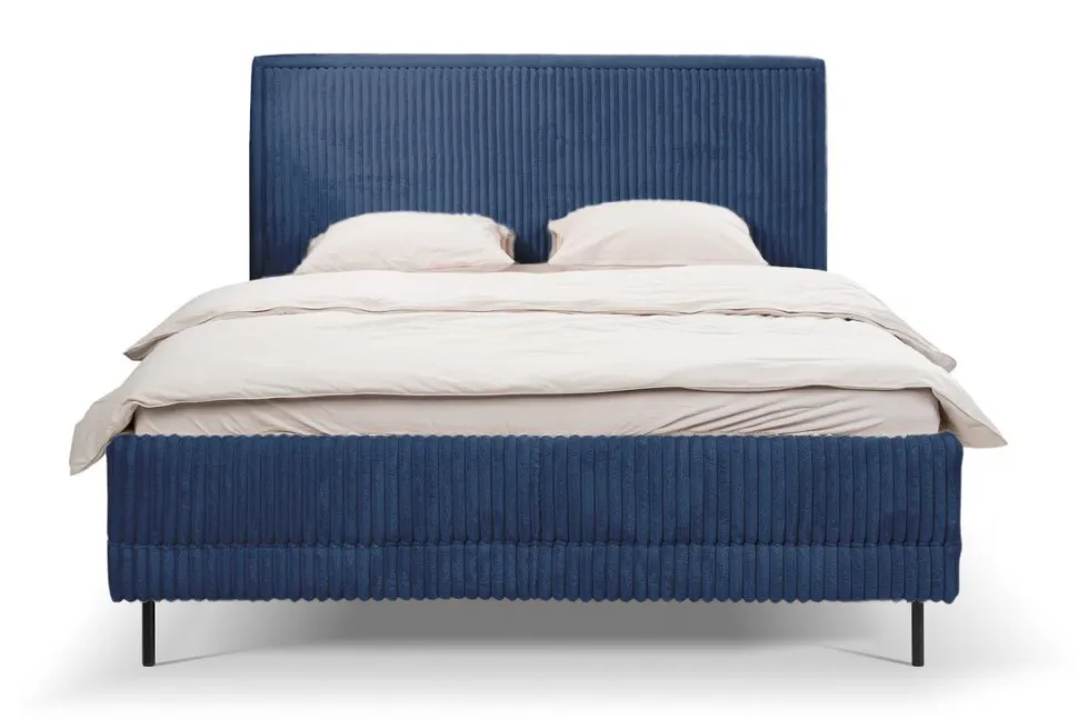 Łóżko Foggy 160x200cm granatowe Ambience 12 GR3
