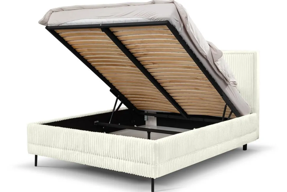 Łóżko Foggy 140x200cm ivory Ambience 01 GR3