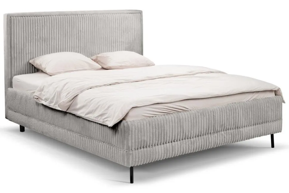 Łóżko Foggy 140x200cm szary Ambience 18 GR3