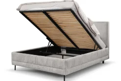 Łóżko Foggy 140x200cm szary Ambience 18 GR3