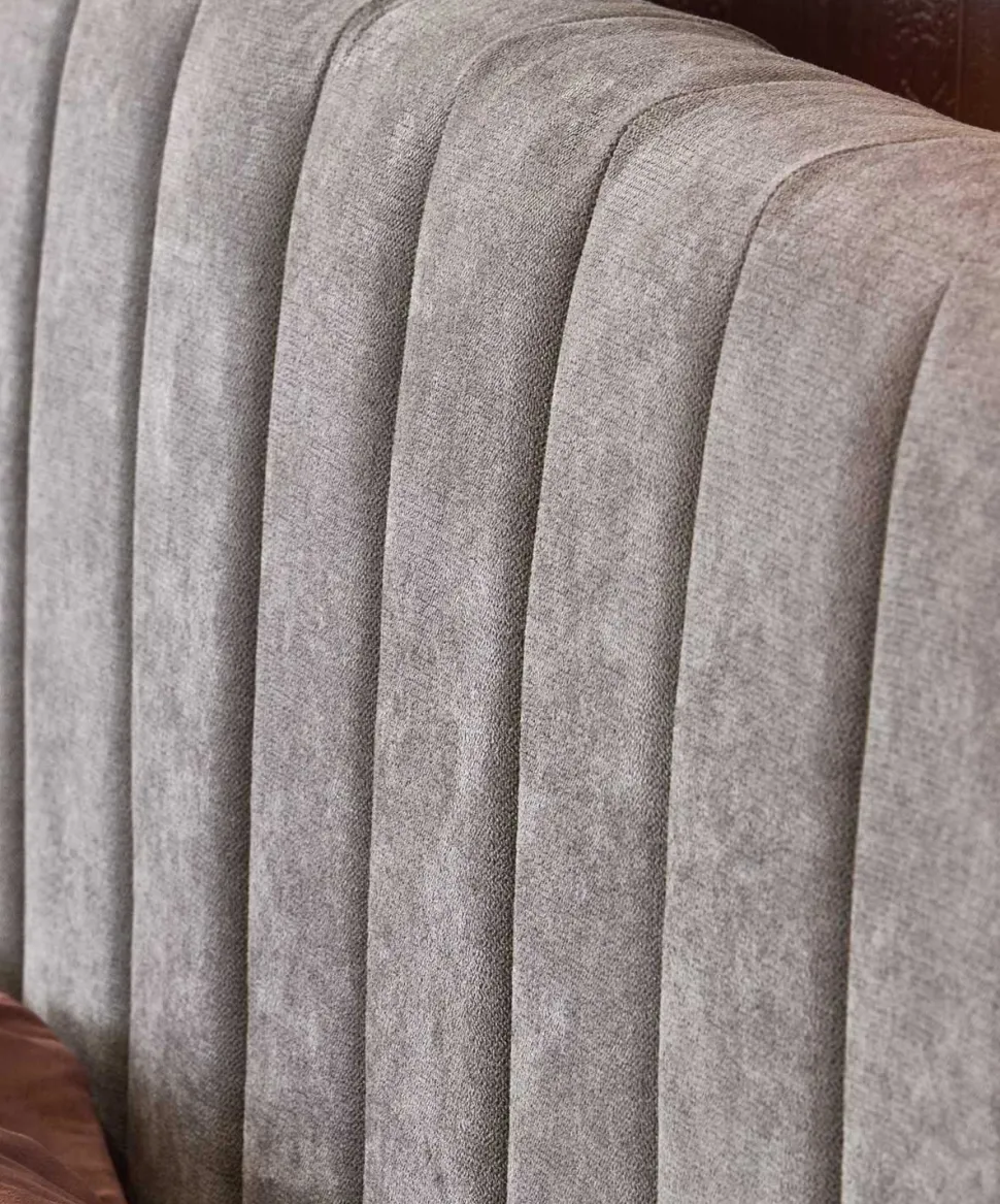 Łóżko Franco 160, jasny popielaty