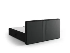 Łóżko Jodie Black Structured Fabric  160x200