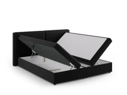 Łóżko Jodie Black Velvet 140x200