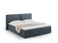 Łóżko Jodie Blue Structured Fabric  160x200