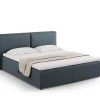 Łóżko Jodie Blue Structured Fabric  180x200