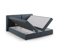 Łóżko Jodie Blue Structured Fabric  140x200