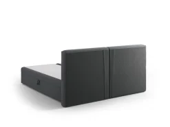 Łóżko Jodie Dark Grey Structured Fabric 160x200