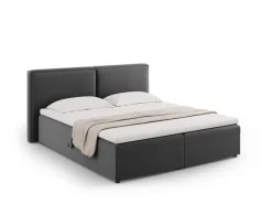Łóżko Jodie Grey Velvet 140x200