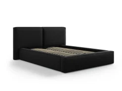 Łóżko Jodie II Black Structured Fabric    180x200