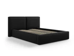 Łóżko Jodie II Black Structured Fabric    200x200