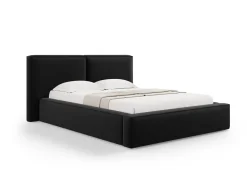 Łóżko Jodie II Black Velvet 140x200