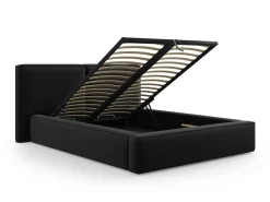 Łóżko Jodie II Black Velvet 200x200