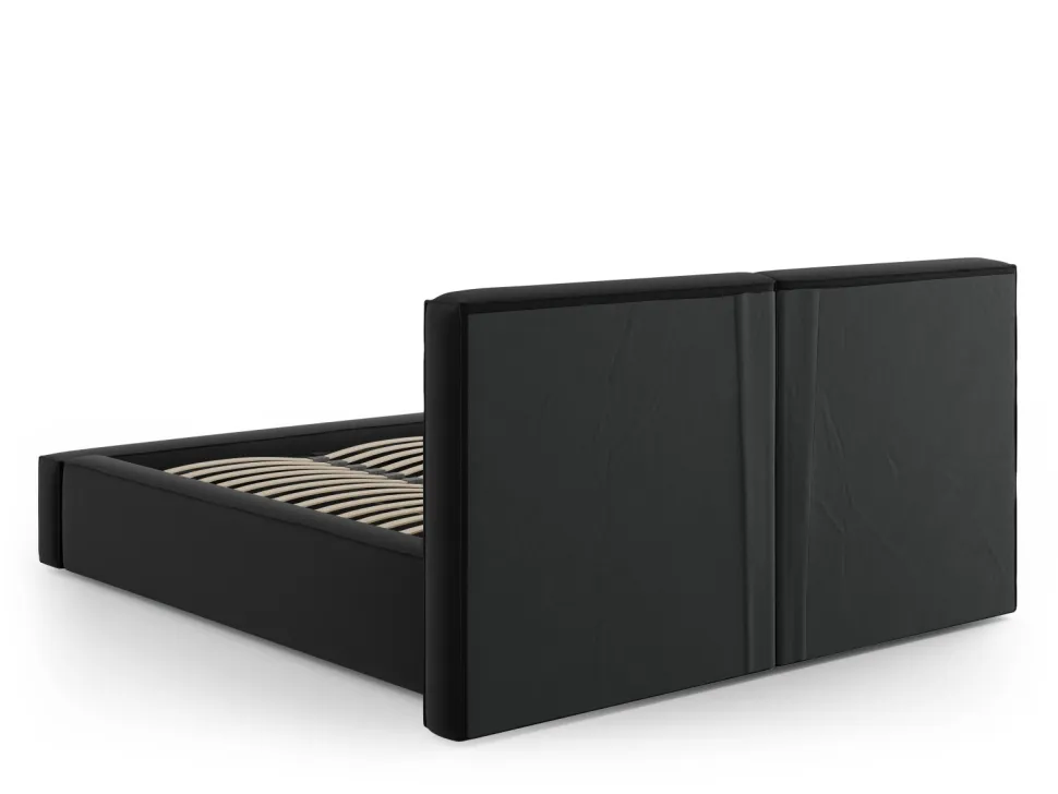 Łóżko Jodie II Black Velvet 200x200