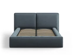 Łóżko Jodie II Blue Structured Fabric 160x200