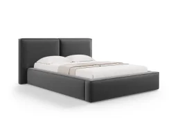 Łóżko Jodie II Grey Velvet 160x200