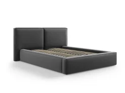 Łóżko Jodie II Grey Velvet 140x200