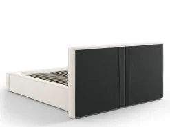 Łóżko Jodie II Light Beige Structured Fabric 180x200