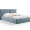 Łóżko Jodie II Light Blue Velvet 200x200