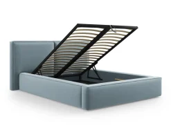 Łóżko Jodie II Light Blue Velvet 200x200