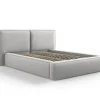 Łóżko Jodie II Light Grey Structured      Fabric 180x200