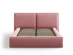 Łóżko Jodie II Pink Structured Fabric     180x200