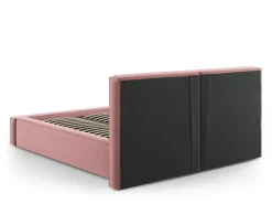 Łóżko Jodie II Pink Velvet 180x200
