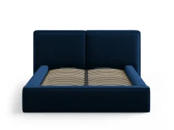 Łóżko Jodie II Royal Blue Velvet 140x200