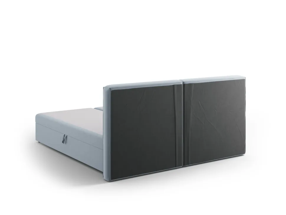 Łóżko Jodie Light Blue Velvet 180x200