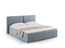 Łóżko Jodie Light Blue Velvet 140x200