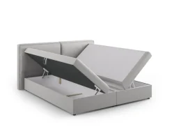 Łóżko Jodie Light Grey Structured Fabric  160x200