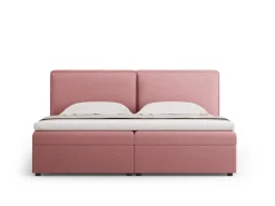 Łóżko Jodie Pink Structured Fabric  180x200