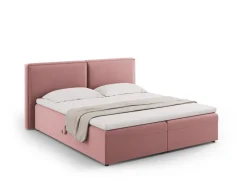 Łóżko Jodie Pink Velvet 160x200