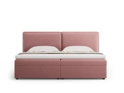 Łóżko Jodie Pink Velvet 140x200