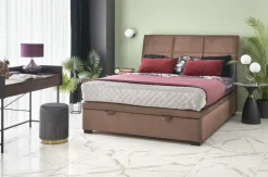 Łóżko kontynentalne 160 - beżowy