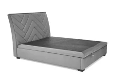 Łóżko kontynentalne 160 - popiel