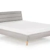 Łóżko Landi 160cm jasny popiel