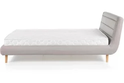 Łóżko Landi 160cm jasny popiel