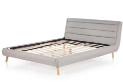 Łóżko Landi 160cm jasny popiel