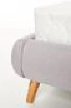 Łóżko Landi 140cm jasny popiel