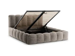 Łóżko Lupine Cappuccino Chenille 140x200