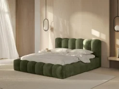 Łóżko Lupine Light Green Chenille  200x200