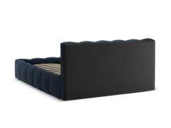 Łóżko Lupine Royal Blue Structured  Fabric 200x200